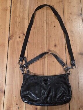 Coach Black Leather Shoulder & Crossbody Bag